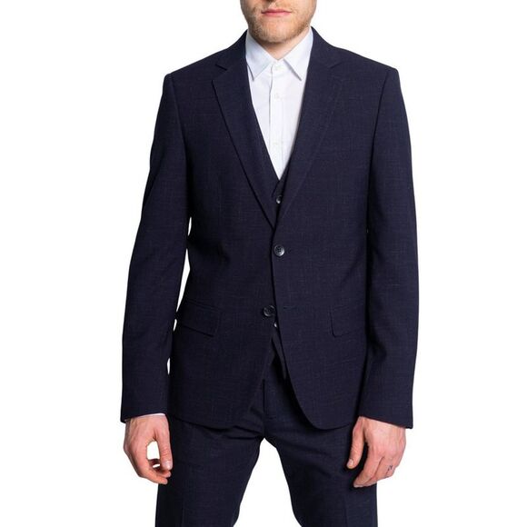 Antony Morato Blue Polyester Blazer